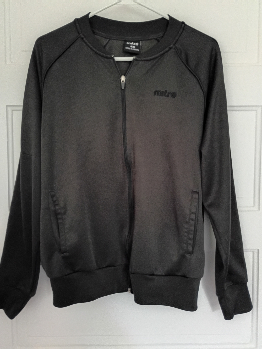 Mitre Men's Black Full-Zip Bomber Jacket